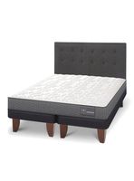 Cama Europea Anatomic King + Respaldo Eufrates