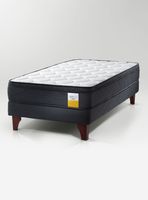 Cama Europea 1 Plaza Plus Base Normal