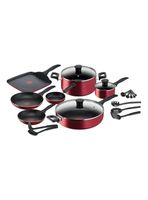 Batería de Cocina 20 Piezas Easy Care Rojo