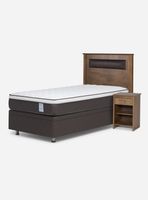 Boxet New Style 4 Plus 1 Plaza + Respaldo + Velador