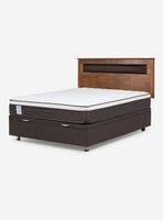 Boxet New Style 4 Plus 2 Plazas + Respaldo Ferrara Café