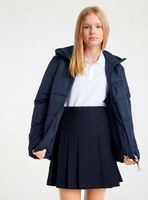 Parka Azul Niña Talla 12 A 16