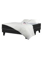 Cama Europea Cadiz Base Dividida 2 Plazas + Set Textil