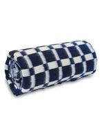 Frazada 1.5 Plazas Escocés Azul