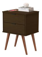 Velador Canela Luxor 2 Cajones