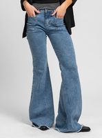 Jeans Flare Tiro Medio Ada Azul