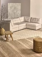 Sofá Seccional Modular Loft Tela 4 cuerpos