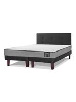 Cama Europea Star Base Dividida 2 Plazas x 200 cm + Respaldo Royal