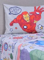 Sábana 1.5 Plazas Mf Single Avengers War