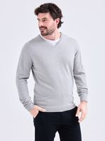 Sweater Básico Cuello V Casual