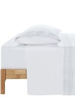 Sábanas 1.5 Plazas 200 Hilos Grey Bordada