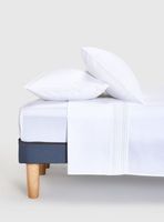 Sábanas King 200 Hilos Grey Bordada