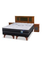 Cama Europea Seven Plus King + Set Mueble Lorraine