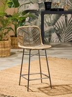 Silla Bar Chevron Ratán Alaniz Home