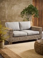 Sofá Victoria 2 Cuerpos Ratán