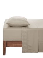 Sábanas King Microfibra Blonda