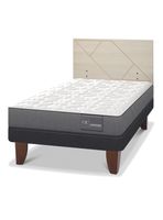 Cama Europea Anatomic 1.5 Plazas + Respaldo Villarrica Alpino