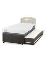 Diván Excellence Plus Black 1.5 Plazas Respaldo Gales Alpino