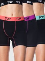 Pack Bóxer Medio Algodón Color en Banda