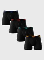 Pack 4 Bóxer Algodón Color