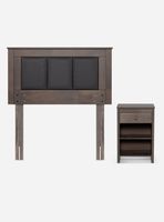 Set de Muebles Rachel 1.5 Plazas Gris
