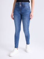 Jeans Pretina Ancha 3 Botones