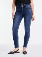 Jeans Pretina Ancha 3 Botones