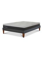 Cama Europea Box Hybrid 2 Plazas Base Normal