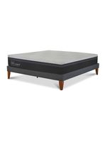 Cama Europea Box Hybrid Plus 2 Plazas Base Normal