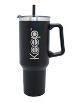 Mug Térmico Acero Inoxidable 40 Oz Negro