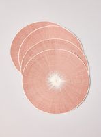 Set 4 Individuales Rosado 38 cm