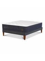 Cama Europea Box Grand Premium 2 Plazas Base Normal