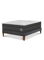 Cama Europea Box Lux 2 Plazas Base Normal
