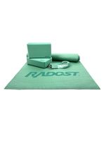 Set de Yoga Verde Mat + Banda + Ladrillo