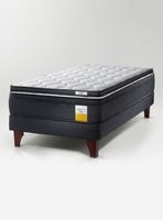 Cama Europea 1 Plaza + Topper