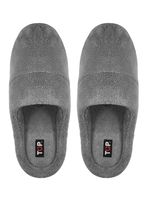 Pantufla Poliéster Unicolor Gray