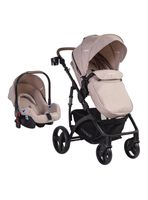 Coche Cuna Travel System Quest Lx Beige
