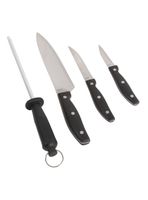Set de Cuchillos Acero Inox y Afilador Granger 4 Piezas