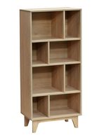 Librero Domino Maxi Carvalo