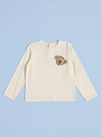 Polera con Bolsillo Estampado