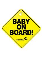 Letrero Baby on Board Amarillo