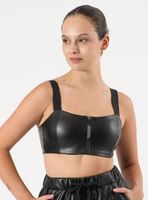 Peto Top Cuerina con Cierre Faba