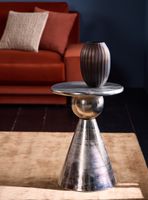 Mesa Lateral Moma Redonda 40 cm