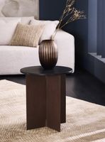 Mesa Lateral Hudson Redonda 50 cm