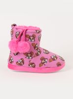 Pantufla Niña con Pompon Bota Print Paw Patrol