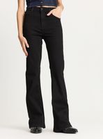 Jeans Básico 5 Bolsillos Flare Tiro Medio