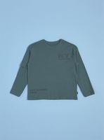 Polera Estampado Bolsillo Manga