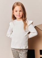 Polera Modelo Rib Lisa Vuelitos