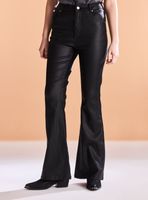Jeans Flare Coated