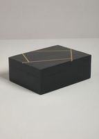 Caja Terra Negro 15x20 cm